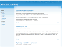 Tablet Screenshot of jaro.krivohlavy.cz
